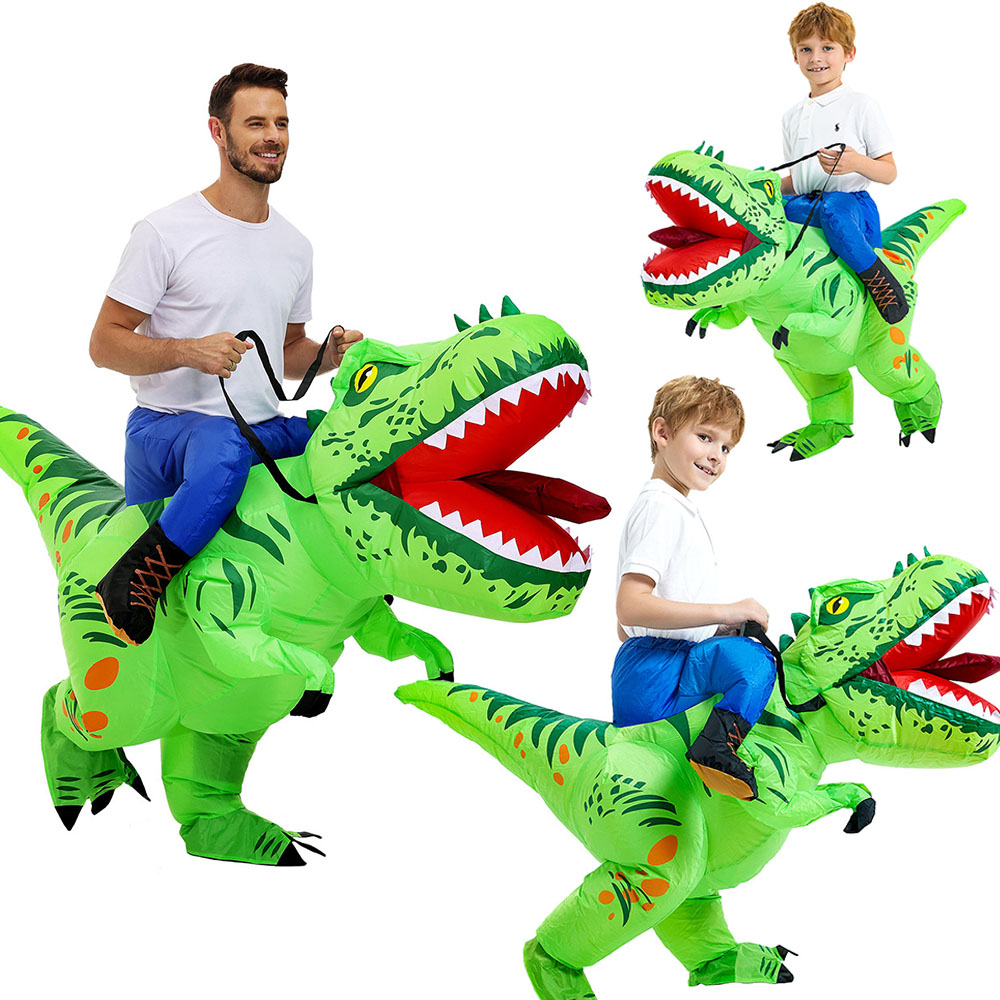 Children/Adults Dinosaur Infla - Inflatable Dinosaur Costume Adult 评论和价格