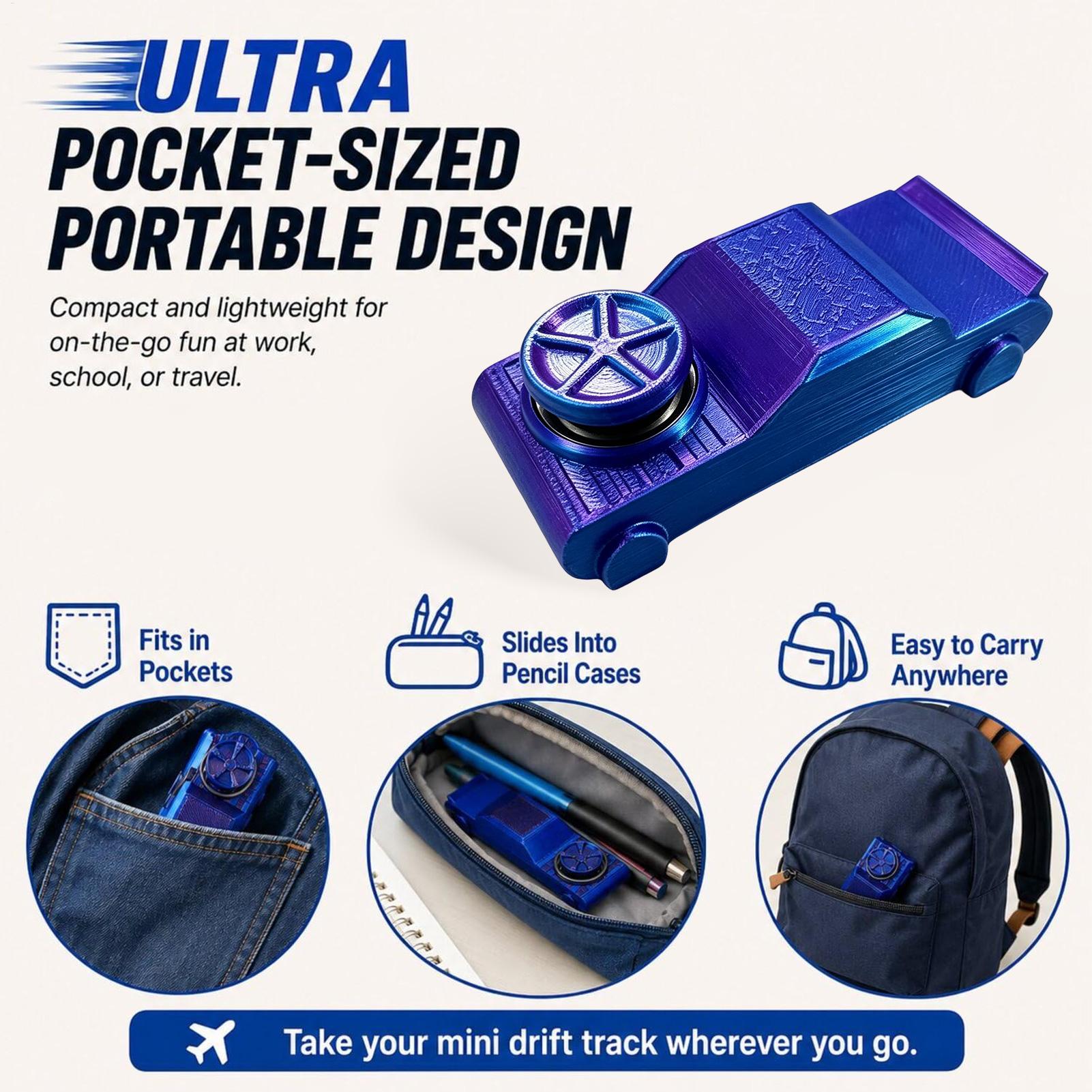 Mini Pocket Drift Car Fidget T - Novelty Gifts 评论和价格