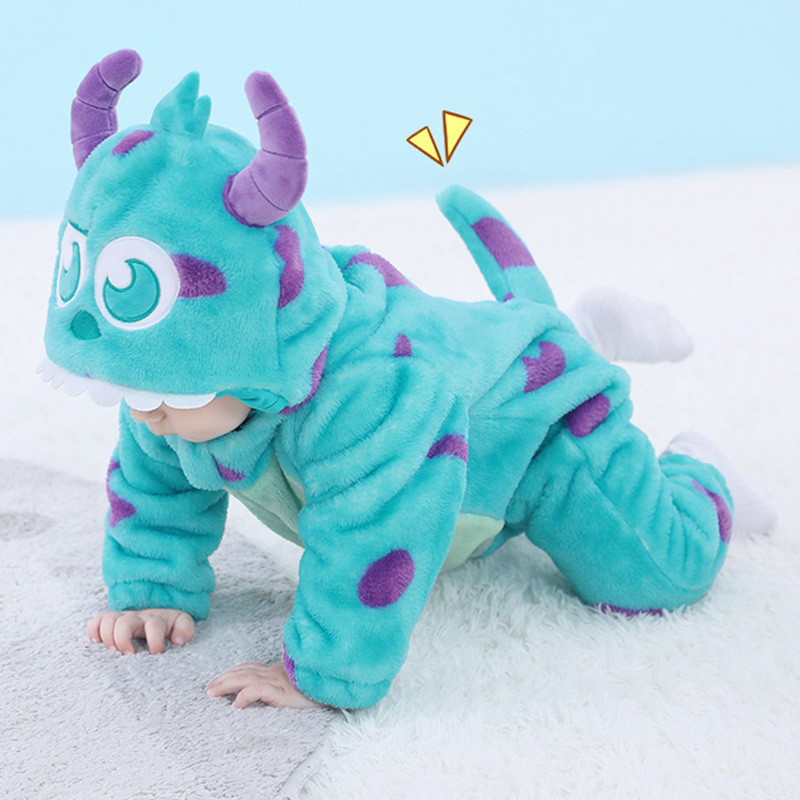 Baby Sully Romper Blue Warm On - Spiderman Jumpsuit Kids 评论和价格