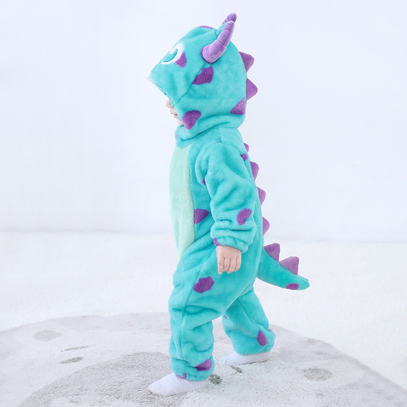 Baby Sully Romper Blue Warm On - Spiderman Jumpsuit Kids 评论和价格