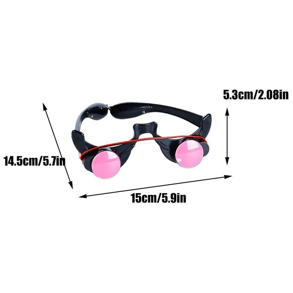 E9 Halloween Horror Red Eye Gl - Glow In The Dark Party Glasses 评论和价格