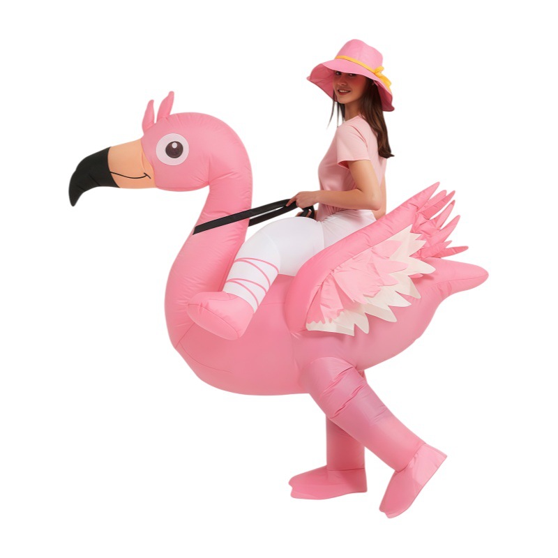 Pink Flamingo Inflatable Costu - Costumes 评论和价格