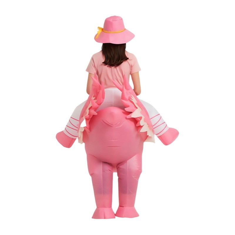 Pink Flamingo Inflatable Costu - Costumes 评论和价格