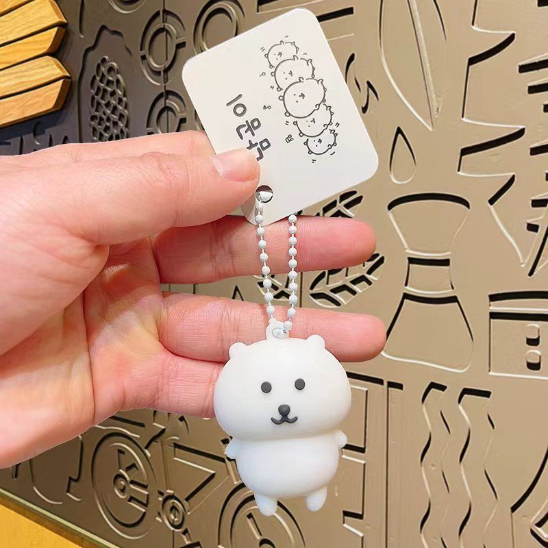 Korean Joke Bear Keychain Cute - Prank Toys 评论和价格