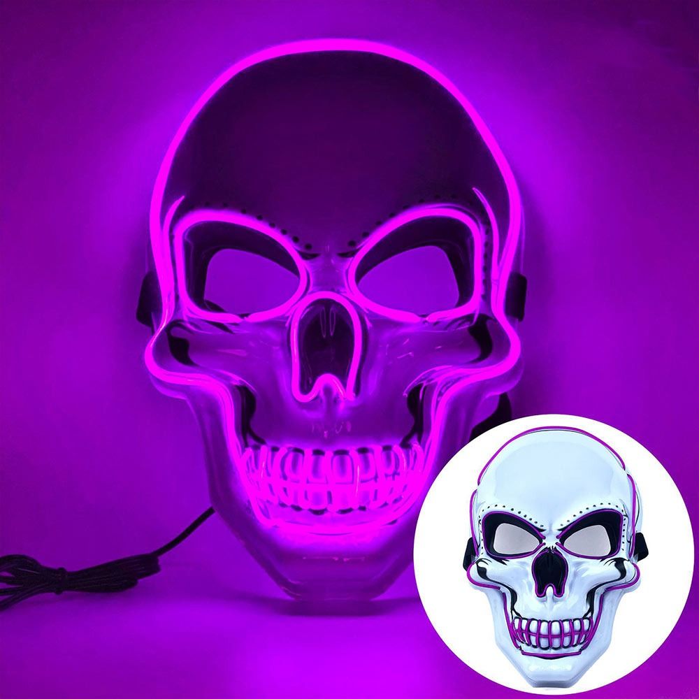 Fashion Horror Halloween Skull - Led Purge Mask Halloween 评论和价格