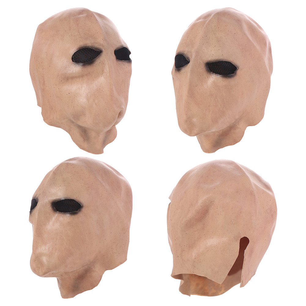 Faceless Man Halloween Slender - Latex Alien Mask Realistic 评论和价格