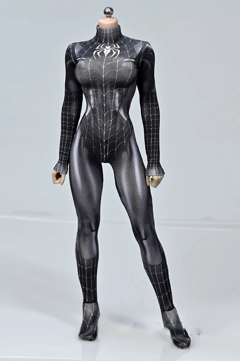 1/6 Scale Jumpsuits Anime Girl - Spiderman Jumpsuit Kids 评论和价格
