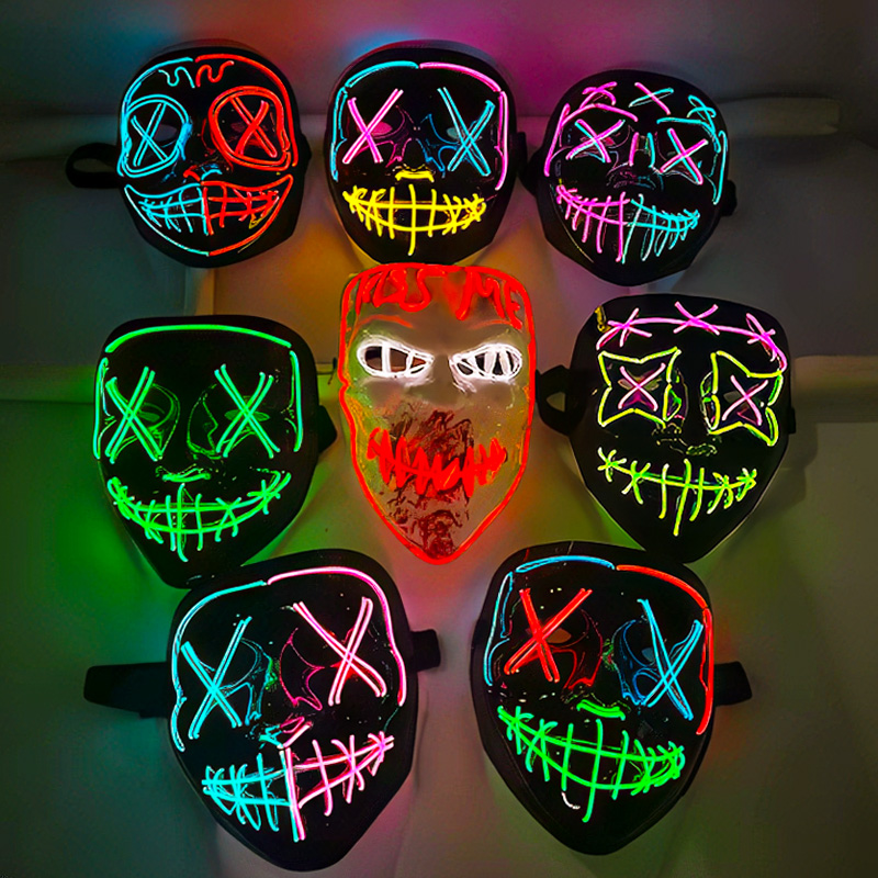 Professional Personalization L - Led Purge Mask Halloween 评论和价格