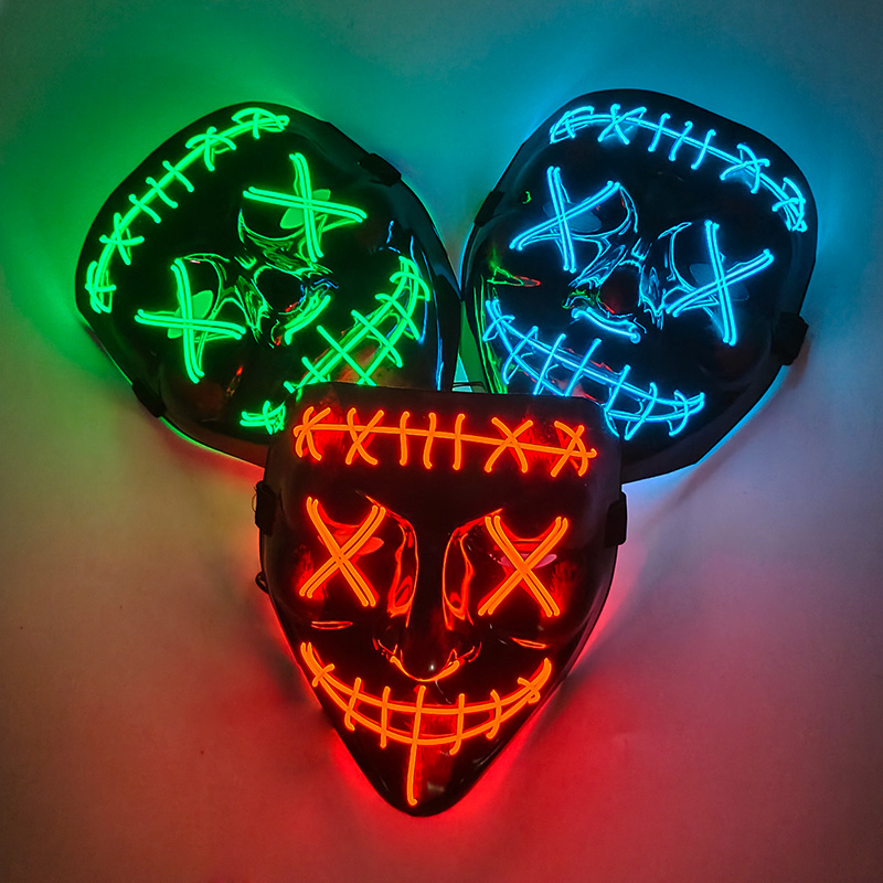 Professional Personalization L - Led Purge Mask Halloween 评论和价格