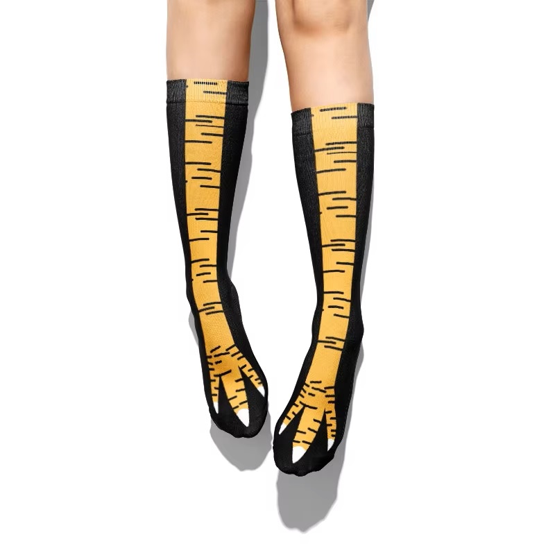 3D Funny Creative Chicken Foot - Funny Chicken Leg Socks 评论和价格
