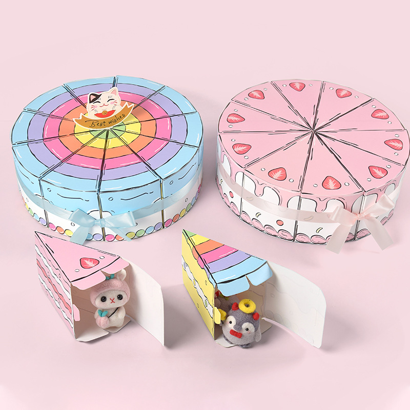 Triangular Cake Shaped Paper G - Party Supplies 评论和价格