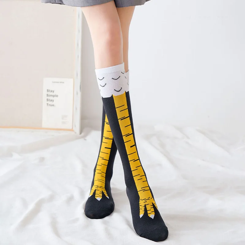 Funny Chicken Paw Stocking Ove - Funny Chicken Leg Socks 评论和价格