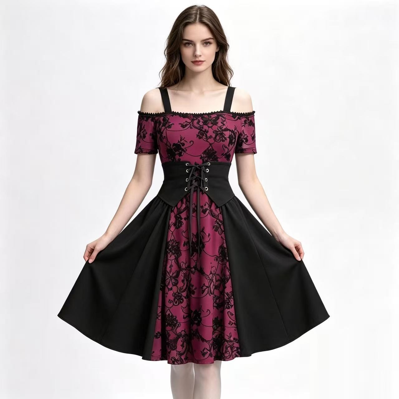 2026 Women's Medieval Gothic P - Medieval Renaissance Dress Women 评论和价格