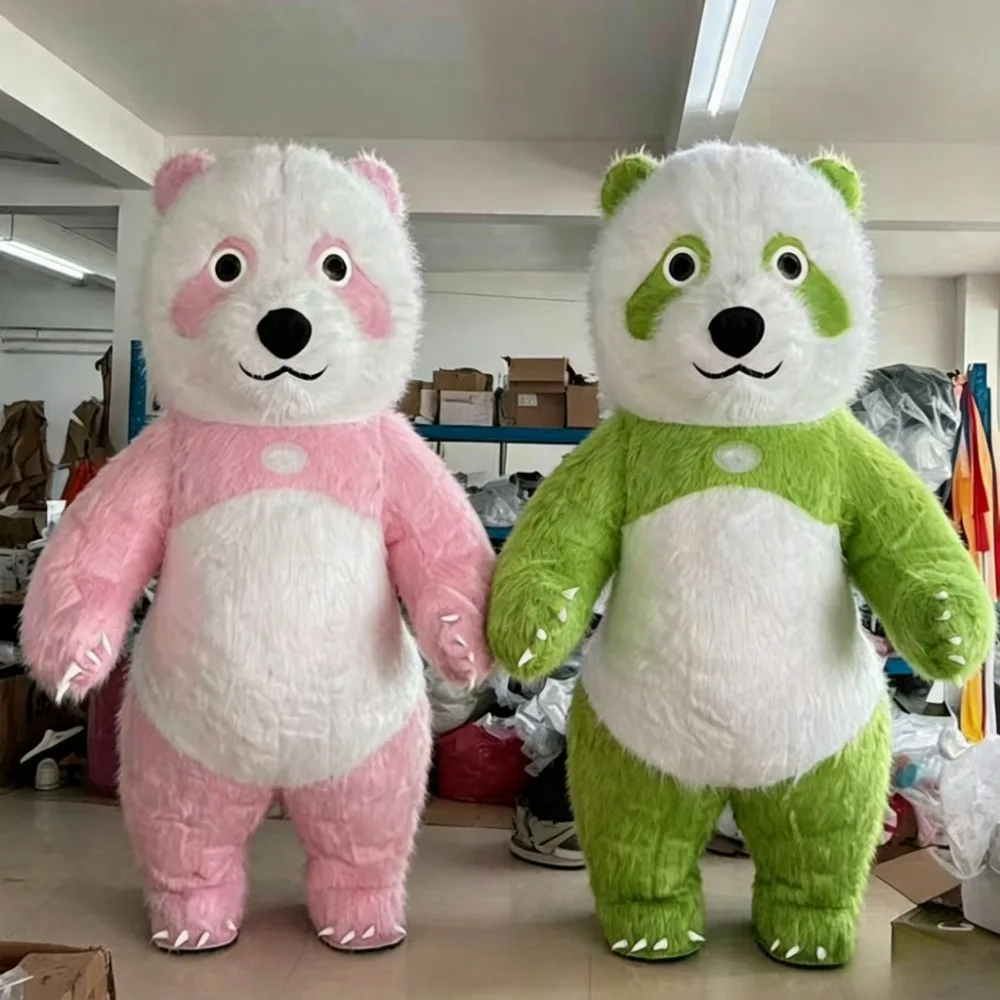 Colorful Giant Panda Inflatabl - Costumes 评论和价格