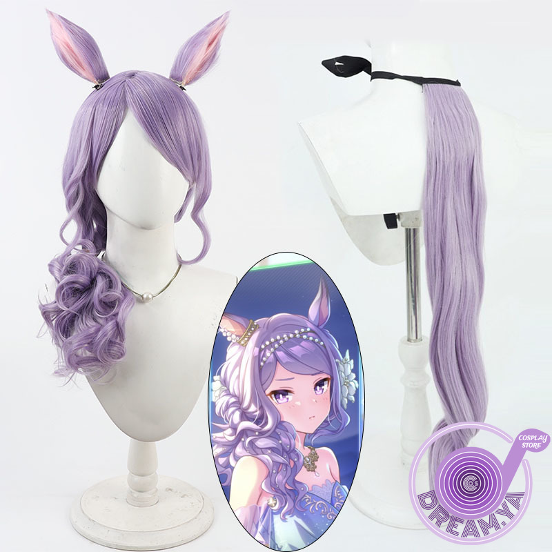 Mejiro Cosplay Wig Umamusume P - Anime Cosplay Wig Heat Resistant 评论和价格