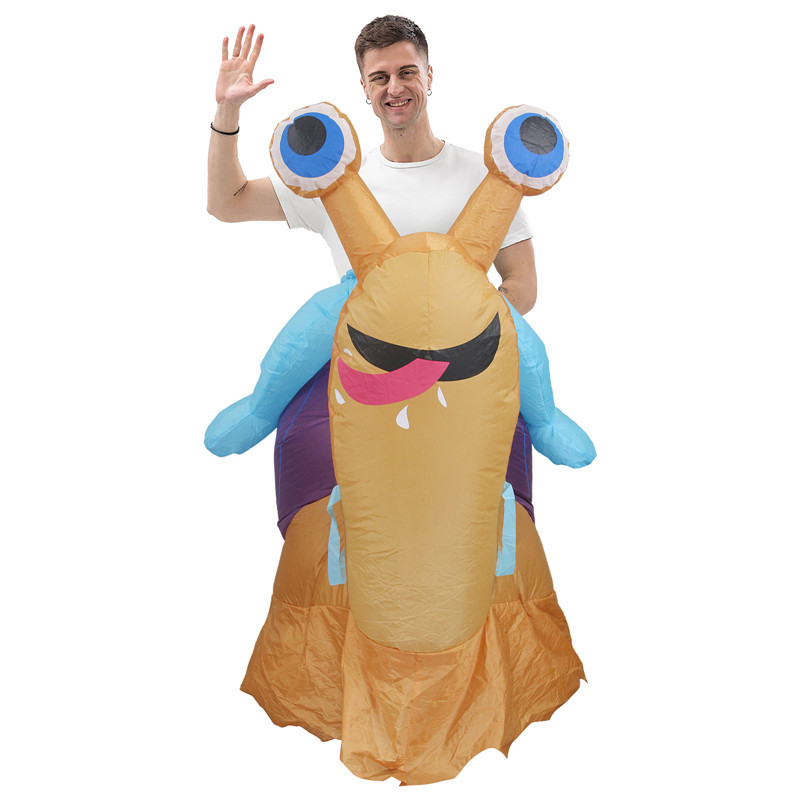Riding Snail Inflatable Costum - Costumes 评论和价格