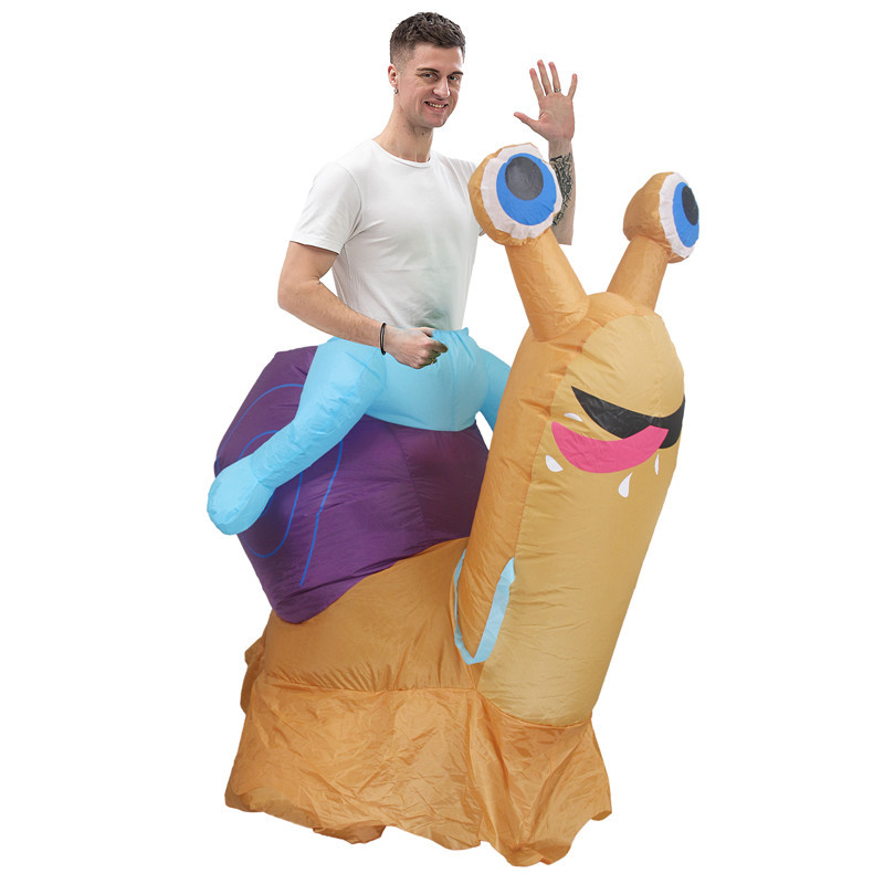 Riding Snail Inflatable Costum - Costumes 评论和价格