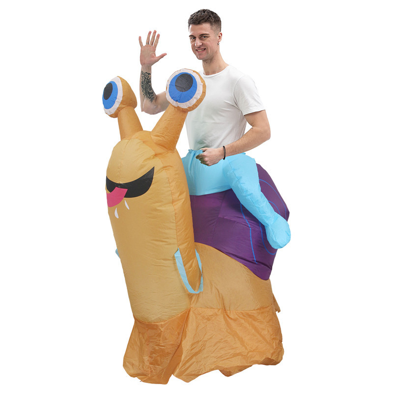 Riding Snail Inflatable Costum - Costumes 评论和价格