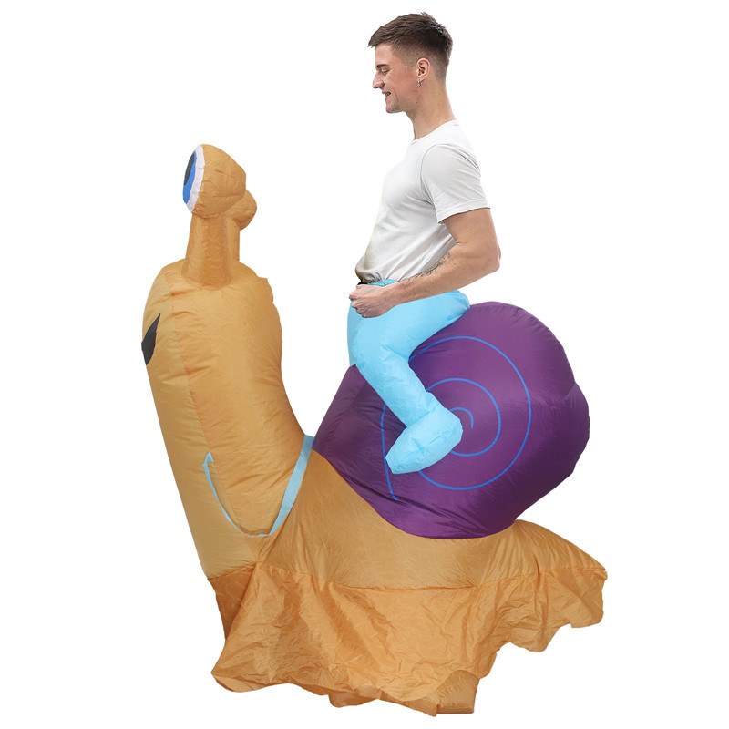 Riding Snail Inflatable Costum - Costumes 评论和价格