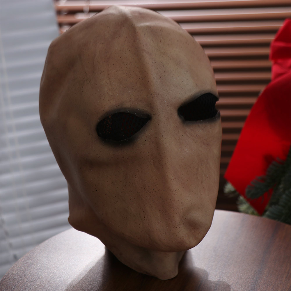 Faceless Man Halloween Slender - Latex Alien Mask Realistic 评论和价格