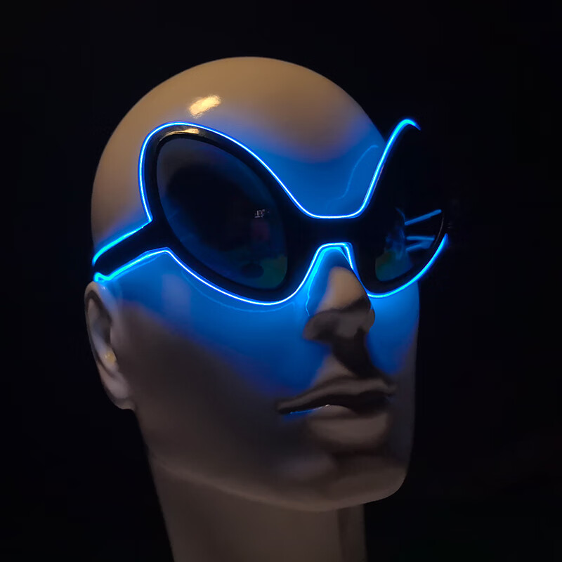 Cool Light Up LED Alien Glasse - Glow In The Dark Party Glasses 评论和价格