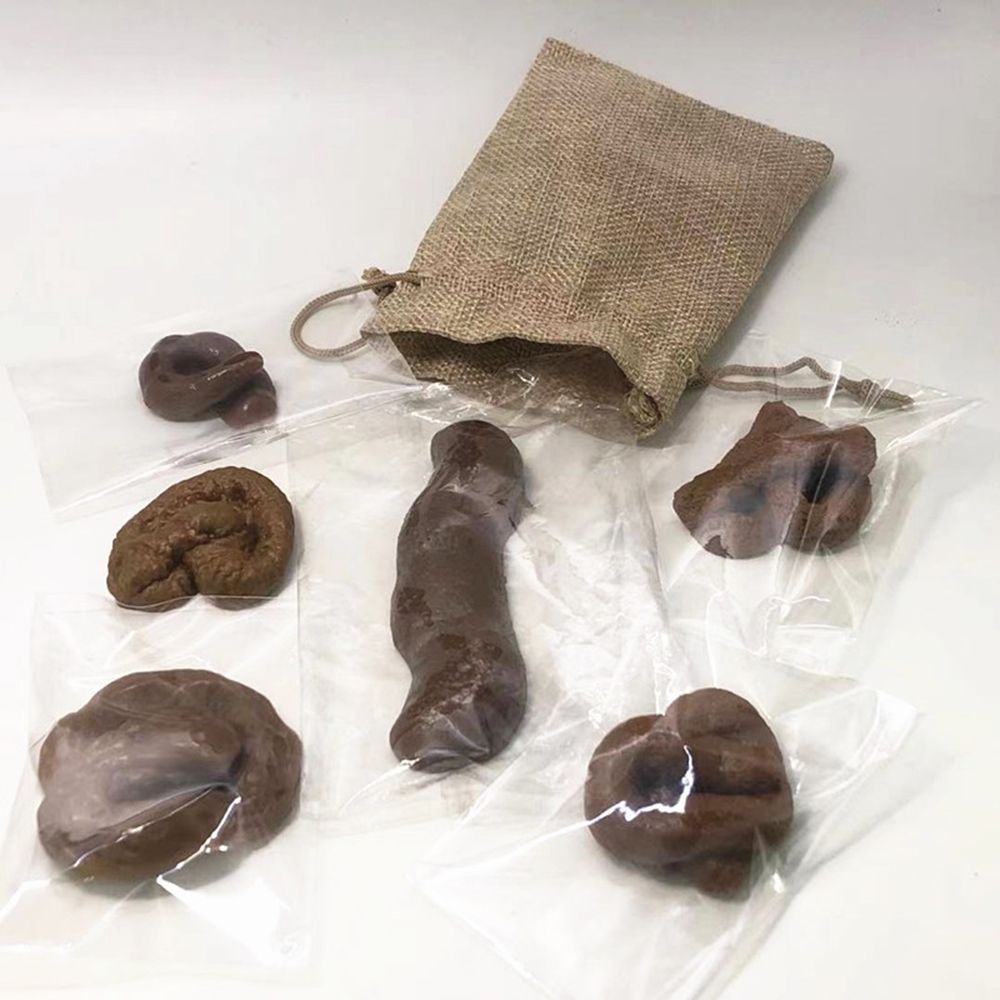 6Pcs Set April Fool's Day Fake - Fake Poop Gag Gift 评论和价格